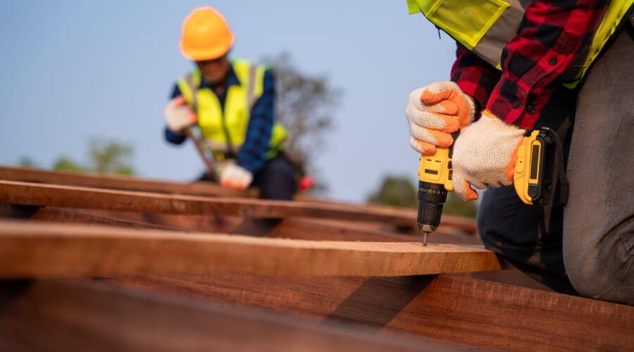 Professional New roof installation in Callaway, MN